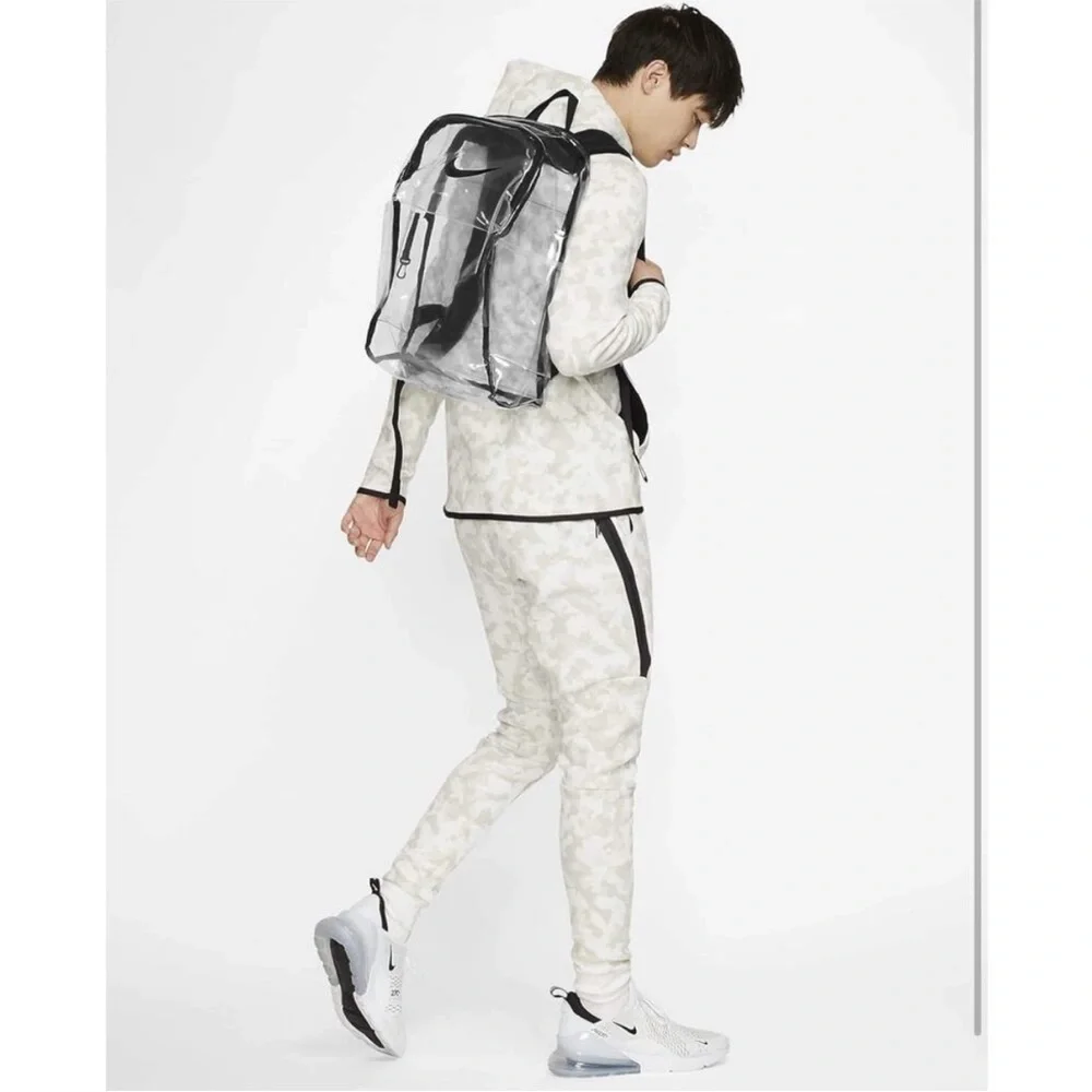 NWT Rare Nike Clear Brasilia Training Backpack - Picture 2 of 14